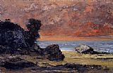 Gustave Courbet After the Storm painting